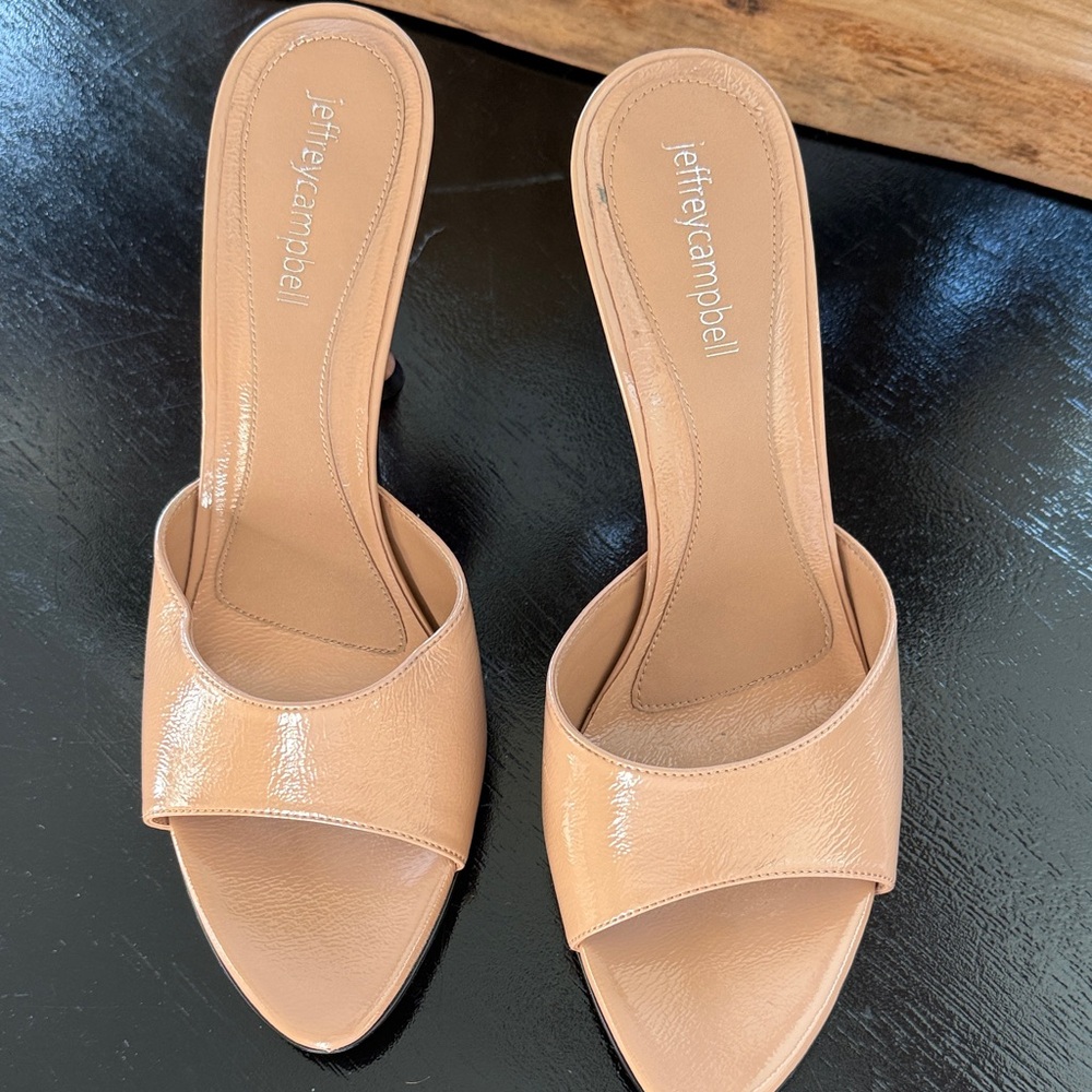 Jeffrey Campbell Nude Heeled Sandals